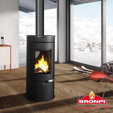 Estufa de Leña Bronpi- Modelo DOVER