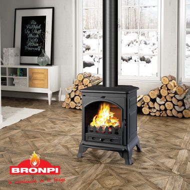 Estufa de Leña fundición Bronpi Modelo- ORDESA