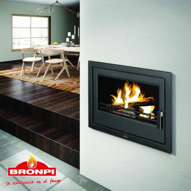 Hidroéstufa de leña modelo Bronpi-HYDROBRONPI-80-E