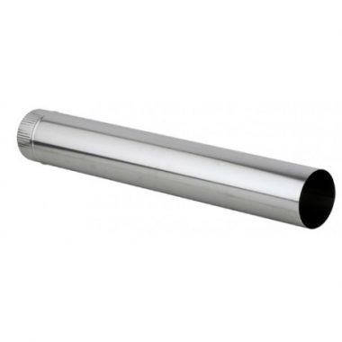 Tubo simple inox 300mm