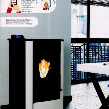 Estufa de pellet Bronpi- Modelo RITA 9,2kw