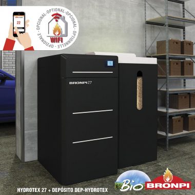Calderas de pellet - Modelo Hydrotex 27kw