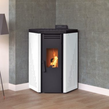Estufa de pellet de rincón Fm 8.8 KW - Modelo BP-101 r