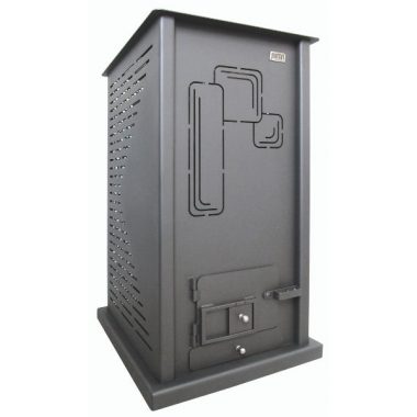 Estufa de pellet y orujo Joima sin electricidad 10,5 kw de pellet y 13,9 de orujo modelo ecoline