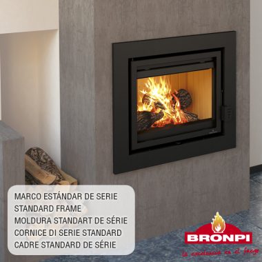 Insertable de Leña Bronpi- Modelo FLORIDA
