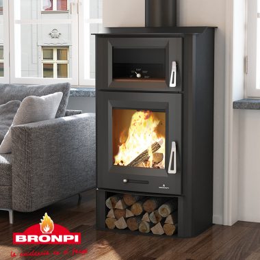 Estufa de Leña Bronpi- Modelo TUDELA