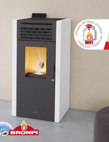 Estufa de pellet Bronpi- Modelo Adel NOVEDAD 2023