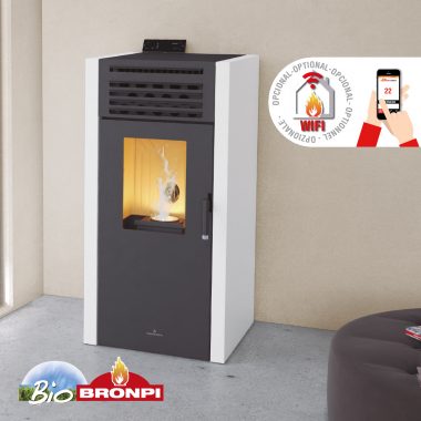 Estufa de pellet Bronpi- Modelo Adel NOVEDAD 2023