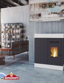 Estufa de pellet Bronpi- Modelo Cira  NOVEDAD 2023
